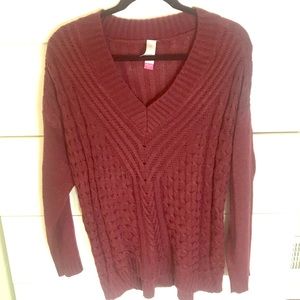 Maroon Sweater